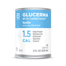 Glucerna 1.5 Cal, Vanilla 8 oz. Ready-to-Hang with Safety Screw Connector