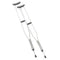 Adult Crutches, Tall, Push Button, Adjustable, 70" - 78"