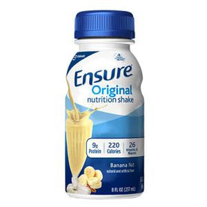Ensure Banana Nut Shake Retail 8oz. Bottle