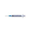 Luer-Lok Syringe with Detachable PrecisionGlide Needle 21G x 1", 3 mL (100 count)