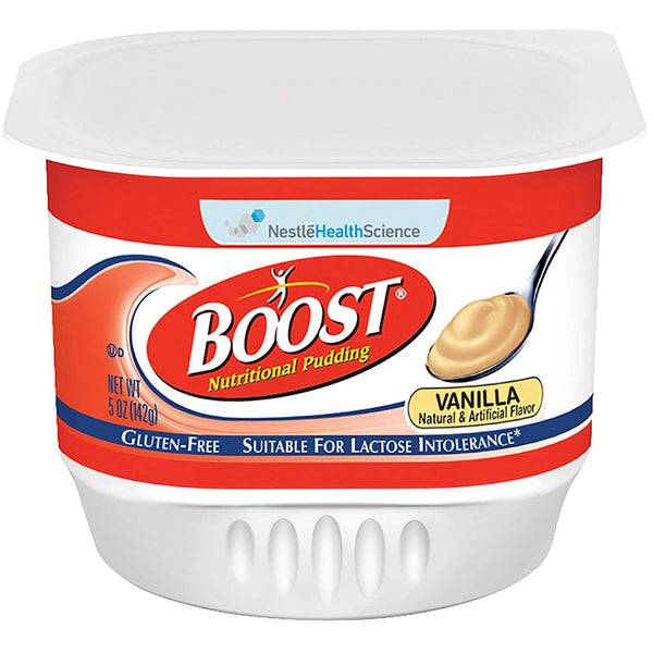 Boost Nutritional Pudding Vanilla Flavor 5 oz. Plastic Cup