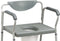 Deluxe Bariatric Drop-Arm Commode, Assembled, Grey