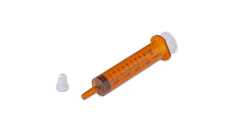 Monoject Oral Medication Syringe 10 mL, Clear