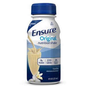 Ensure Homemade Vanilla Shake Retail 8oz. Bottle