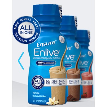 Ensure Enlive, Strawberry, 8 fl oz Retail Bottle