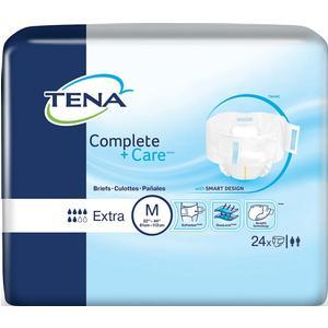 TENA Complete +Care Brief, Extra Large 52" - 62", 20 Count