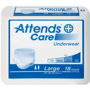 Attends® Incontinence Underwear, Moderate-Heavy Absorbency, Adult, Unisex