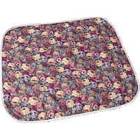 CareFor Deluxe Designer Floral Print Reusable Chair Pad