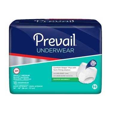 Prevail Super Plus Underwear Large 45" - 58"