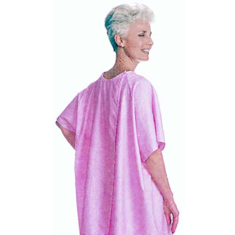 Adult Patient Gown, Pink