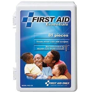 All Purpose First Aid Kit, 81 Pieces - Medium