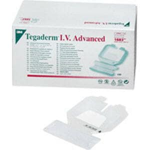 Tegaderm I.V. Transparent Adhesive Advance Securement Dressing 2-1/2" x 2-3/4"