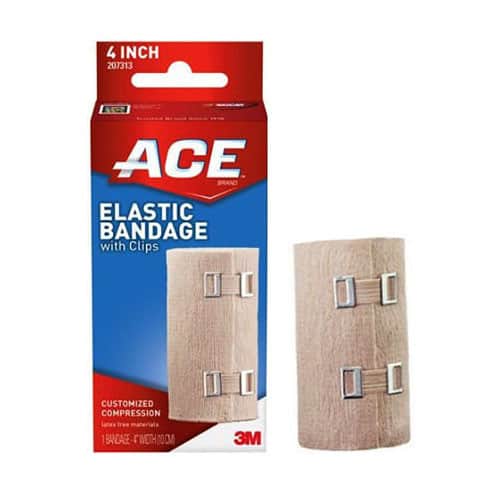 3M Ace Elastic Bandage, 4"