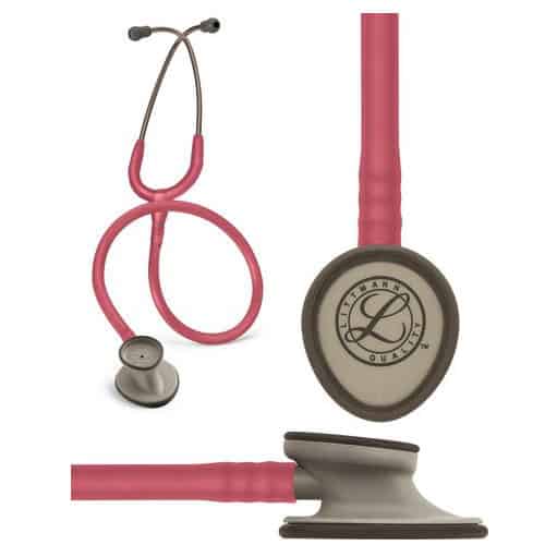 Littmann Lightweight II S.E. Stethoscope, Pearl Pink Tube, 28"