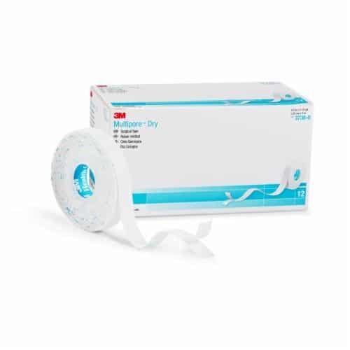 Multipore Dry Surgical Tape, 1/2" x 5-1/2 yd.