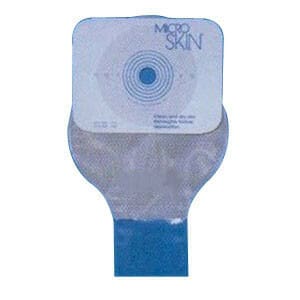 9" Mid-Size Drn 1Pc Pch w/Mcskn Barrier, Clear