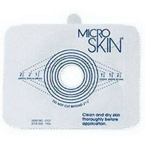 Two-Piece Plain Microskin Barrier, Lrg Up To 2.5"