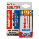 Thinkbaby Face and Body Stick Mineral Sunscreen