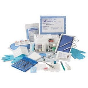 Suture Removal Kit with Iris Scissors and Wire-Form Forceps
