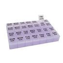 Mediplanner Deluxe/II 7-Day Pill Tray, Standard