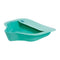 Alimed Bariatric Bed Pan with Anti-splash Plastic, Mint Green