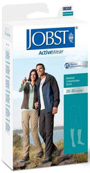 JOBST Activewear Knee-High Firm Compression Socks Small, White