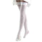 Anti-Embolism Thigh-High Seamless Elastic Stockings Small Short, White