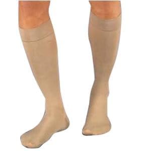 Relief Knee-High Firm Compression Stockings Medium, Silky Beige