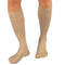 Relief Knee-High Firm Compression Stockings Large, Silky Beige