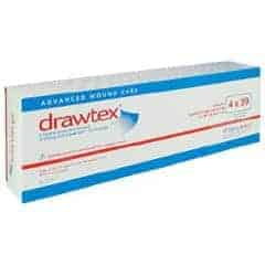 Drawtex Hydroconductive Wound Dressing 4" x 39