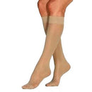 UltraSheer Women's Knee-High Extra-Firm Compression Stockings Medium, Natural
