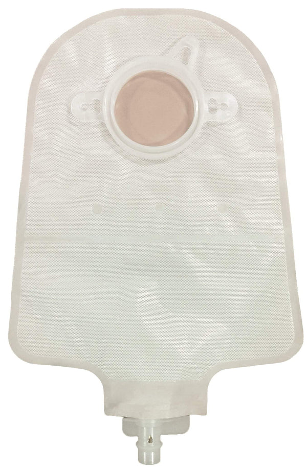 Securi-T USA 10" Urinary Pouch Opaque Flip-Flow Valve (includes 10 caps 1 Night Adapter)