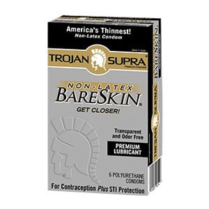 Trojan Condom Supra BareSkin Lubricated