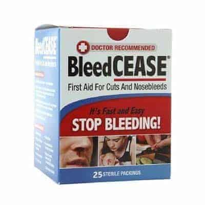 BleedCease, Sterile pack of 25