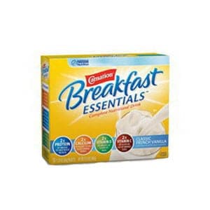 Carnation Instant Breakfast Essentials Classic French Vanilla Flavor Powder Mix 9 oz.