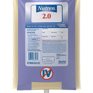 UltraPak Nutren Calorically Dense Liquid Nutrition 1000mL Bag