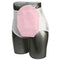 Daily Wear Pouch Cover, Closed End, Fits Flange Opening of 3/4" to 2-1/4", Overall Length 9", Pink