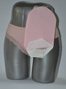 Daily Wear Pouch Cover, Open End, Fits Flange Opening of 3/4" to 2-1/4", Overall Length 10", Pink