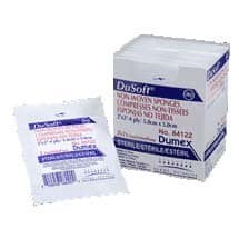 Dusoft Sterile Non-Woven Drain Sponge 2" x 2", 4-Ply