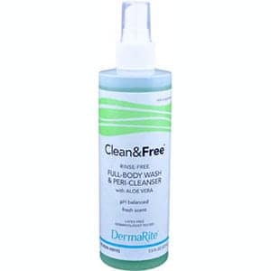 Clean AND Free No-Rinse Cleanser, 7.5 oz. Bottle
