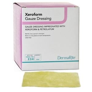 Xeroform Gauze Wound Dressing, 2" x 2"