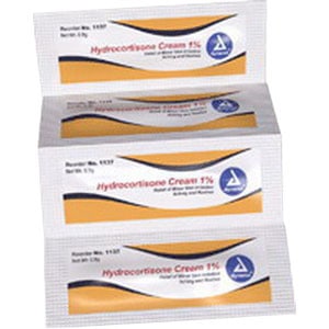 1% Hydrocortisone Cream, 8/9 g Foil Packet