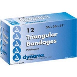 Triangular Bandage 36" x 36" x 51"