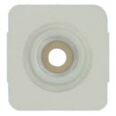 Securi-T USA Extended Wear Convex Pre-Cut 3/4" Wafer White Tape Collar (4" x 4")