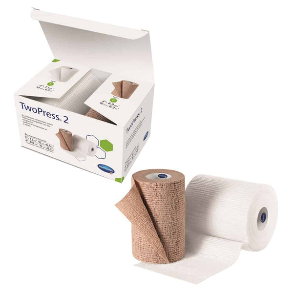 TwoPress 2, Compression Bandaging System, Not Made with Natural Rubber Latex