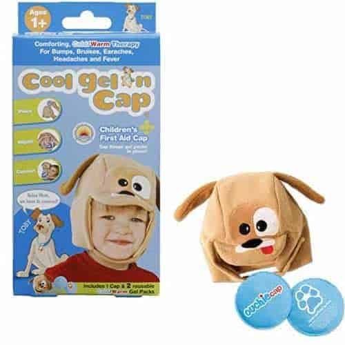 Cool Gel N Cap Kids Ice and Heat Packs with First Aid Cap, Toby The Puppy