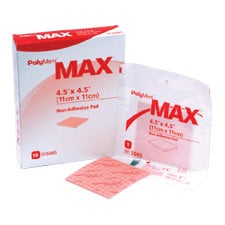 Polymem Max 4.5" x 4.5" Non-Adhesive PolyMeric Membrane Dressing