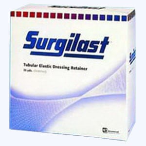 Surgilast Tubular Elastic Dressing Retainer, Size 2, 8" x 25 yds. (Small: Hand, Arm, Leg and Foot)
