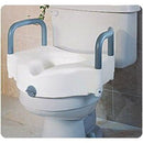 Medline Elevated Toilet Seat with Handles