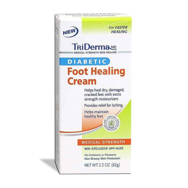 TriDerma Diabetic Foot Defense Healing Cream, 2.2 oz.